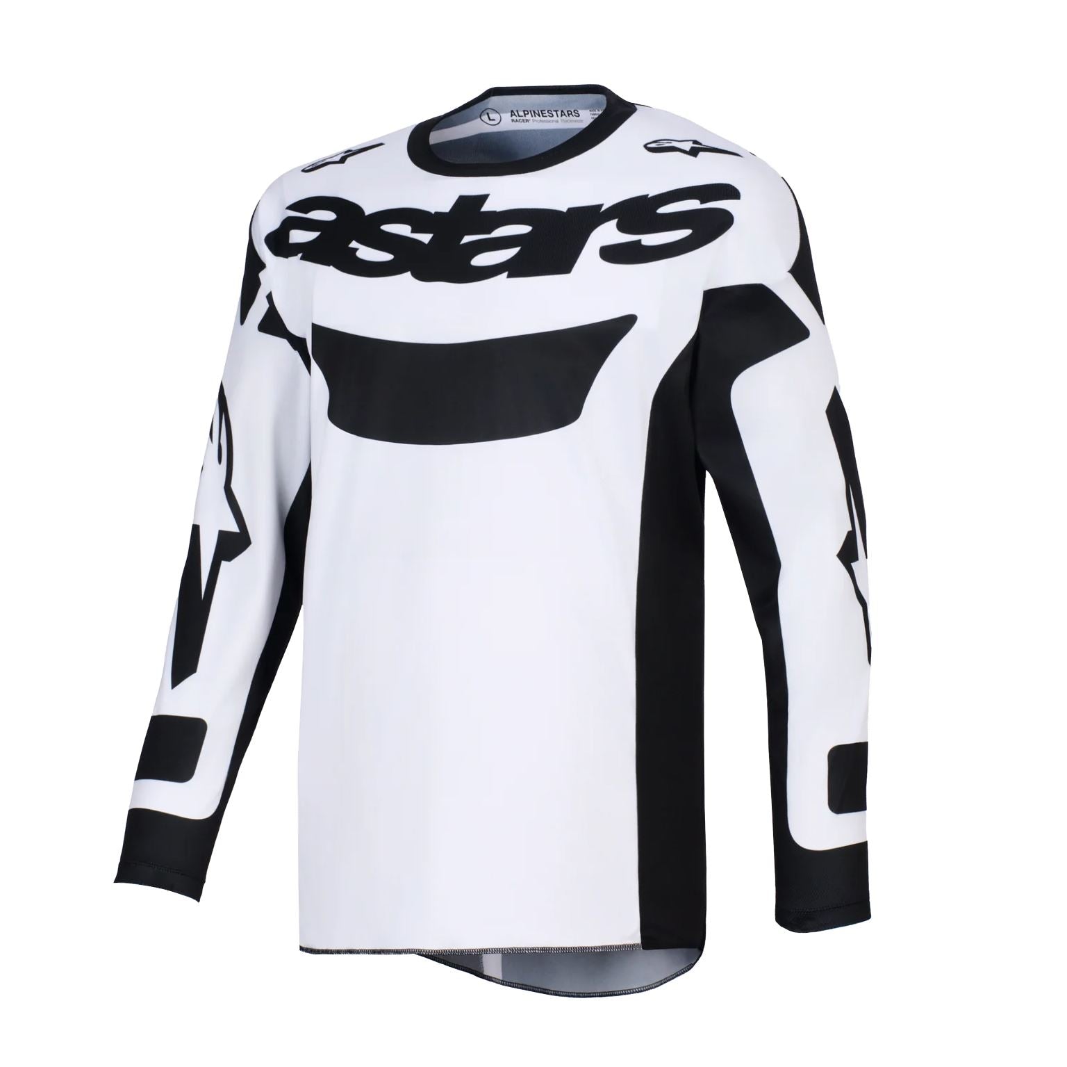 Alpinestars 2026 Racer Riway Motocross Jersey White Black